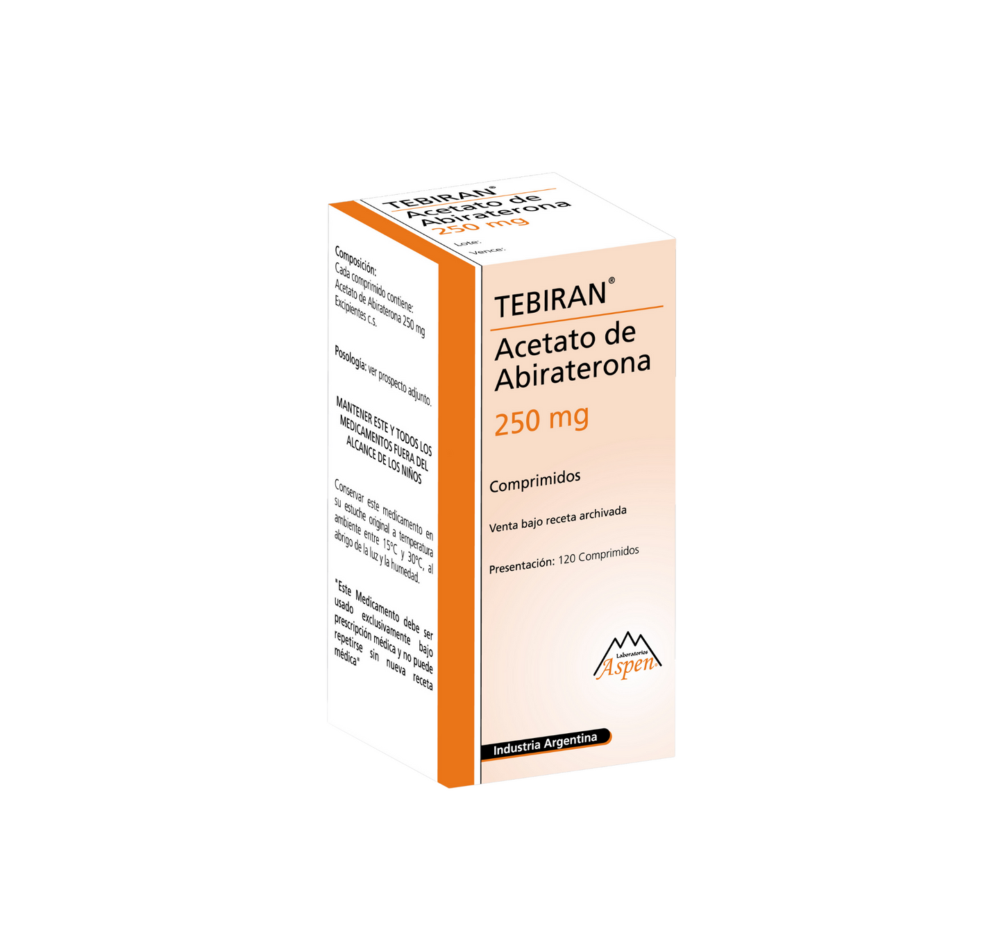 TEBIRAN - ACETATO DE ABIRATERONA